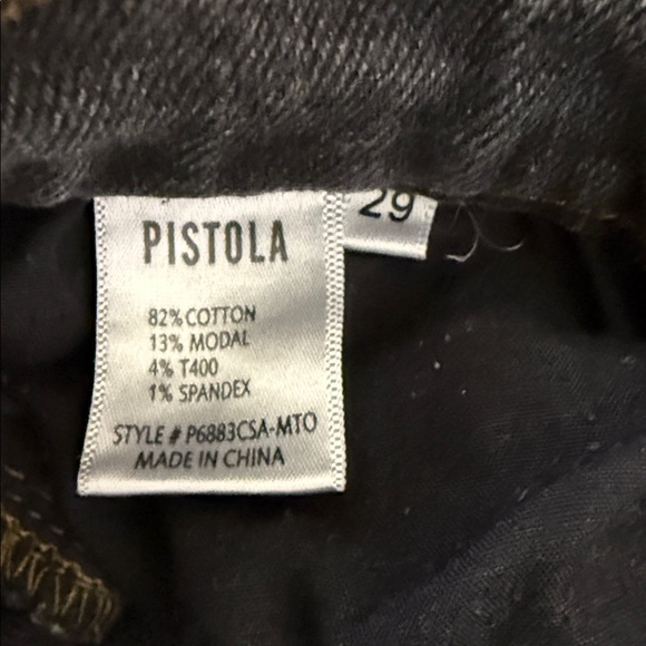 PISTOLA Charlie High Rise Straight Leg Jean - Picture 9 of 9